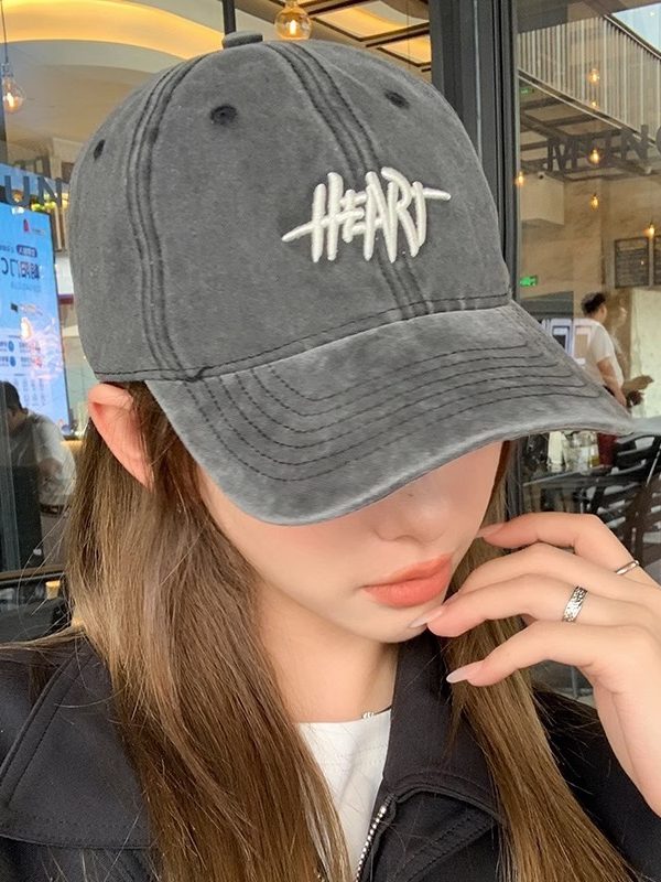 Casual All-match Soft Top Makes Face Look Head Circumference Peaked Baseball Hat