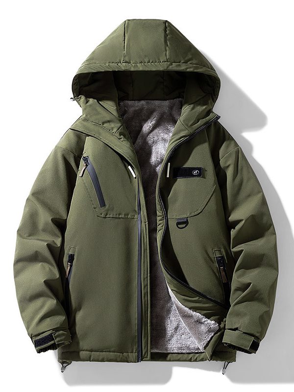 Warm Velvet Padded Thickened Plus Size Cotton Clothes