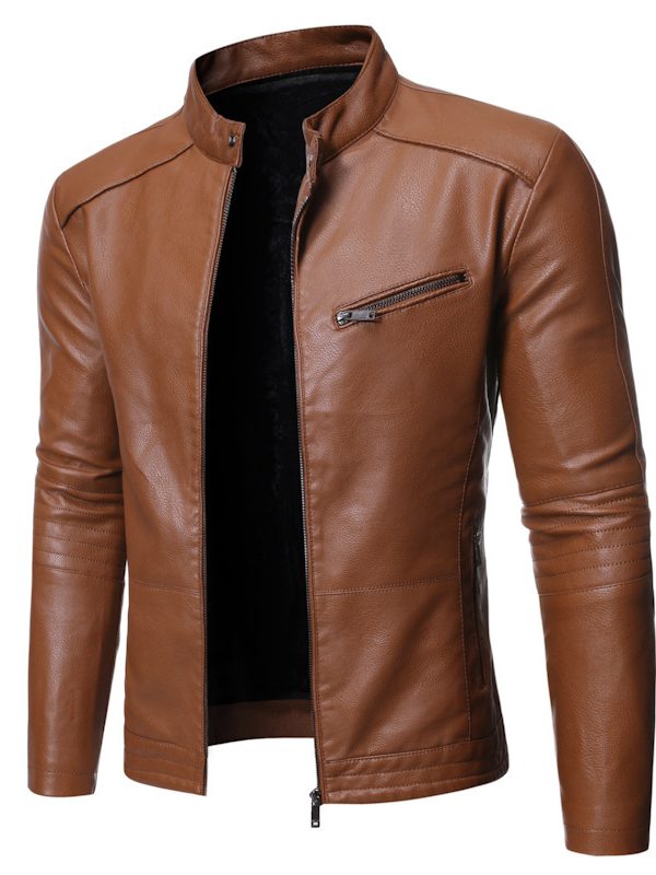 New European And American Men's Motorcycle Leather Jackets