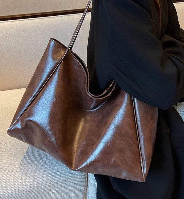 Vintage Shoulder Bags For Women Large Capacity Handbag Tote Bag