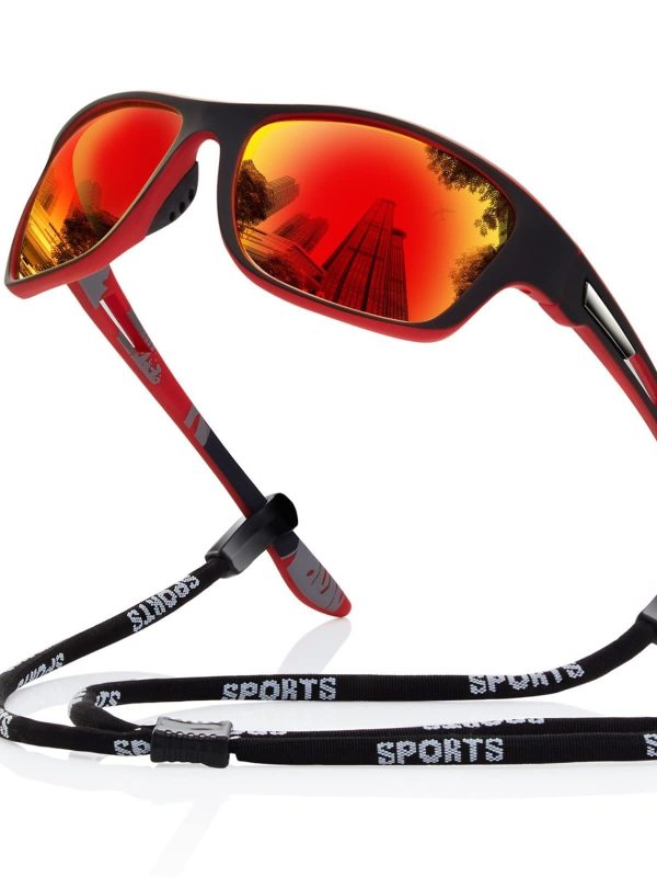 Fashion Sports Night Vision Glasses For Men Polarized Cycling Sunglasses Sun-shade