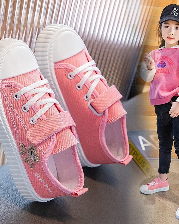 Korean Style Children's Canvas Shoes Fashion