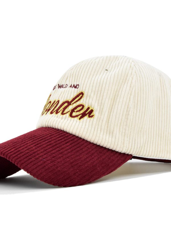 Embroidered Baseball Cap Korean Style Three-dimensional