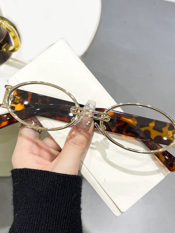 Retro Small Frame Sunglasses For Women