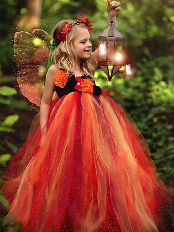 فستان شبكي منتفخ من Fairy فستان أداء