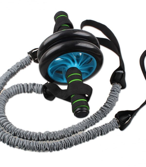 Abdominal wheel auxiliary pull rope