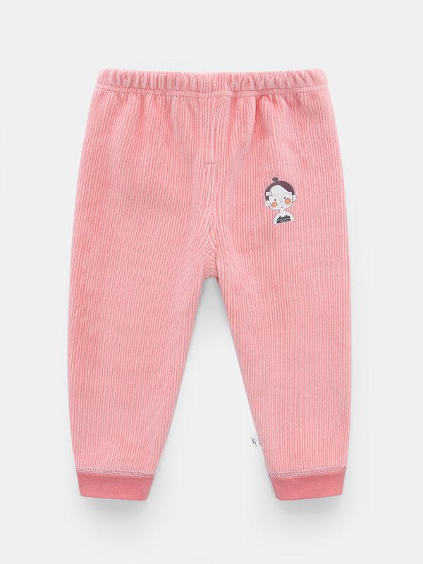 ملابس دافئة للأطفال في فصلي الخريف والشتاء، بنطلون ضيق من الصوف للأولاد والبنات