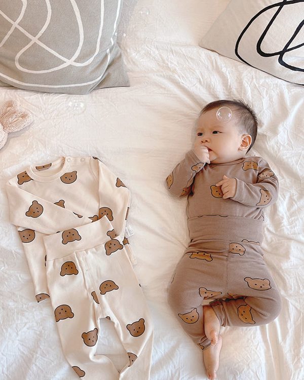 ملابس داخلية للأطفال الرضع، بيجامات، ملابس منزلية دافئة