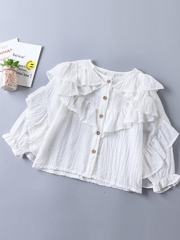 ملابس أطفال تتكون من قميص وتنورة جينز