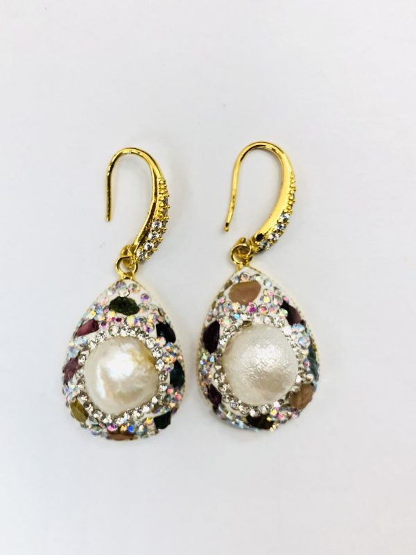 Natural Freshwater Pearl Earrings For Women