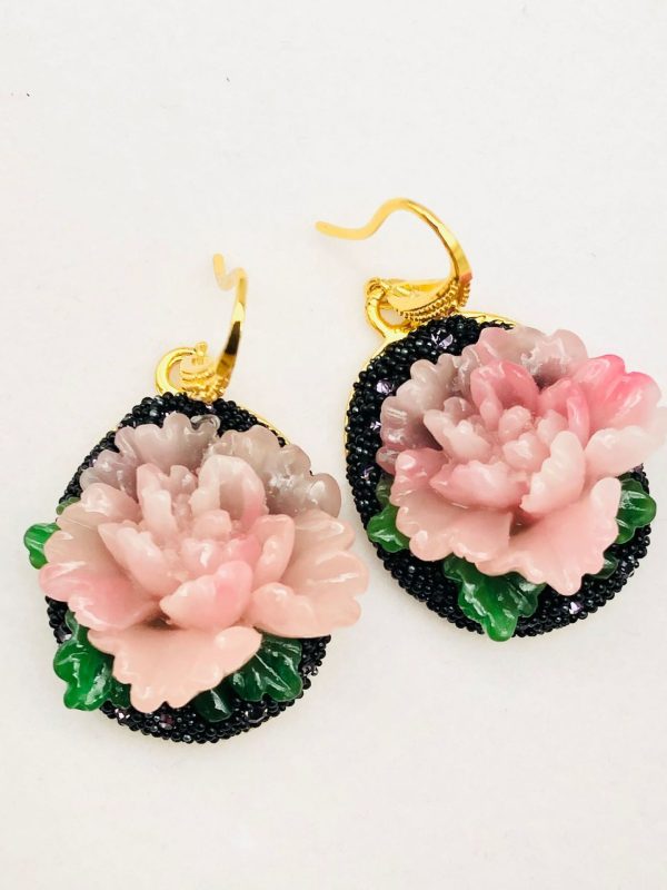 Fashionable 3D Flower Earrings For Women