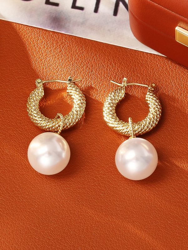 Pearl Earrings High-grade Fashion Special-interest Women