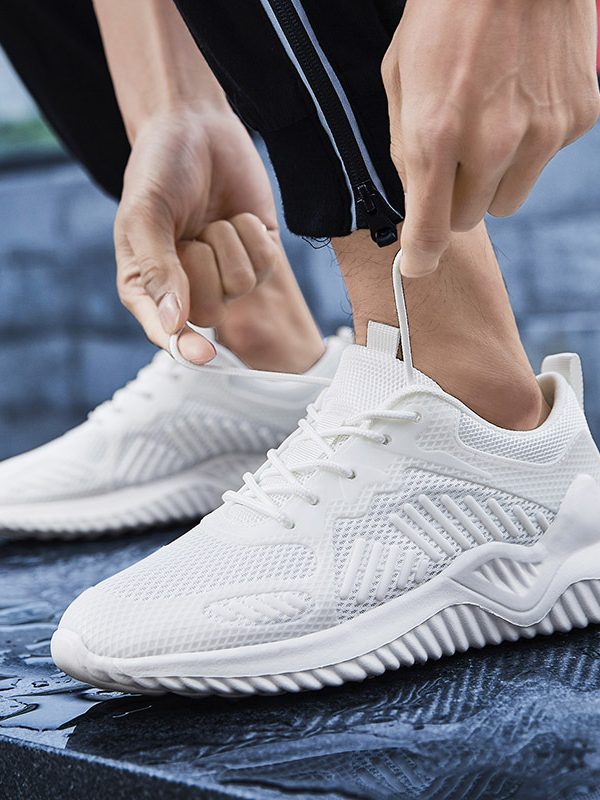 Mens Mesh Breathable Casual Running Shoes