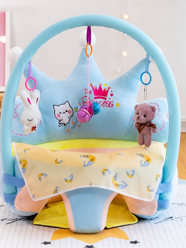 Baby Sofa Support Seat Cover Washable Toddlers Learning To Sit Plush Chair