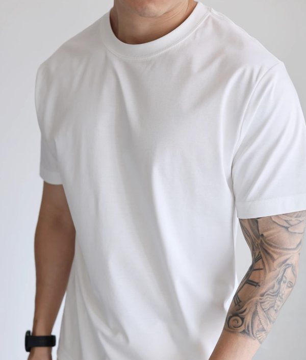 Men's Slim-fit Short Sleeve With Small Collar