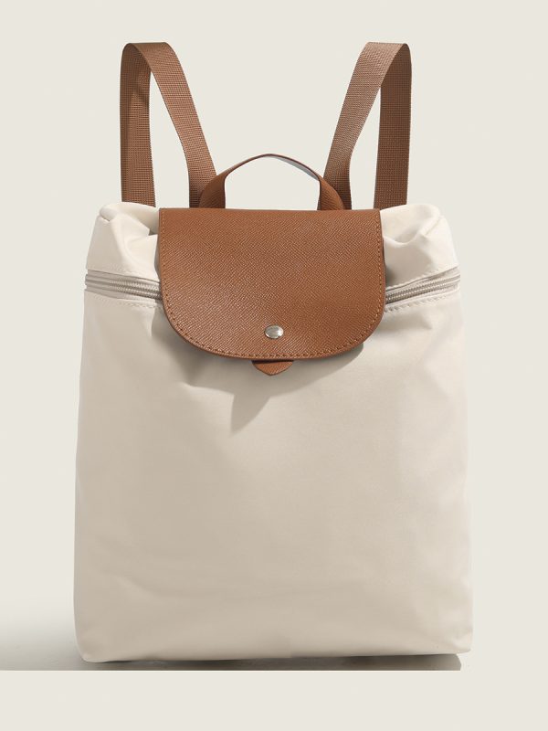 Women's Large Capacity Casual All-matching Nylon Cloth Backpack