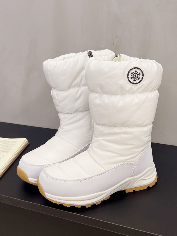 Thickened Cotton Mid-calf Snow Boots
