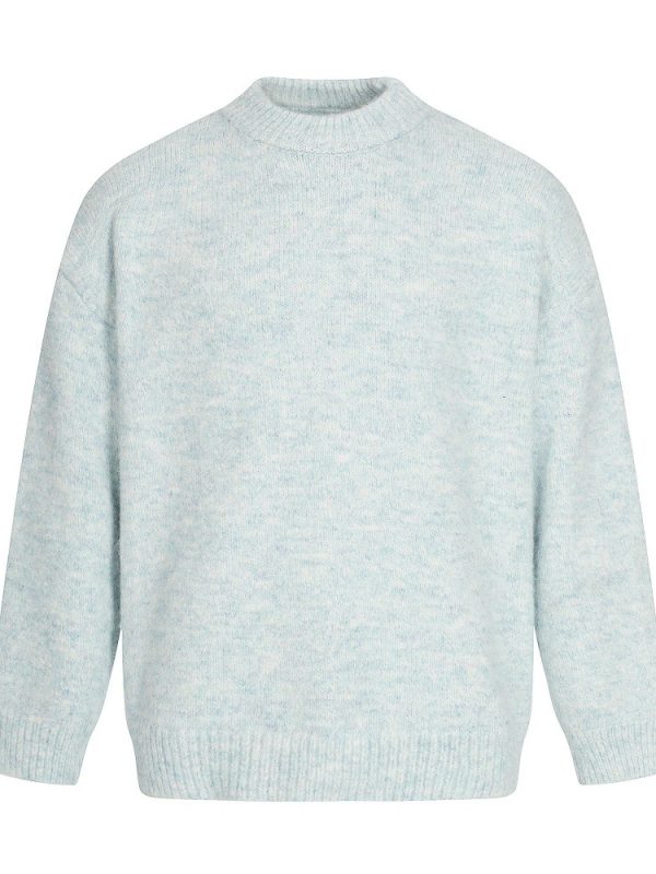 Men's Sweater Base Layer Loose Casual Longsleeve Knitted Top