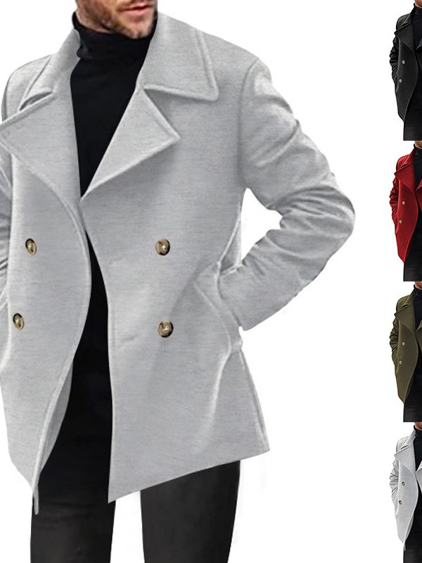 جاكيت رجالي كاجوال متوسط ​​الطول