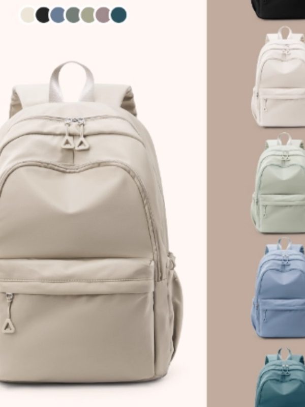 Simple And Versatile High School Student Backpack