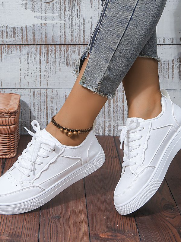 Spring New Ins Trendy Students Versatile Casual Sports White Shoes