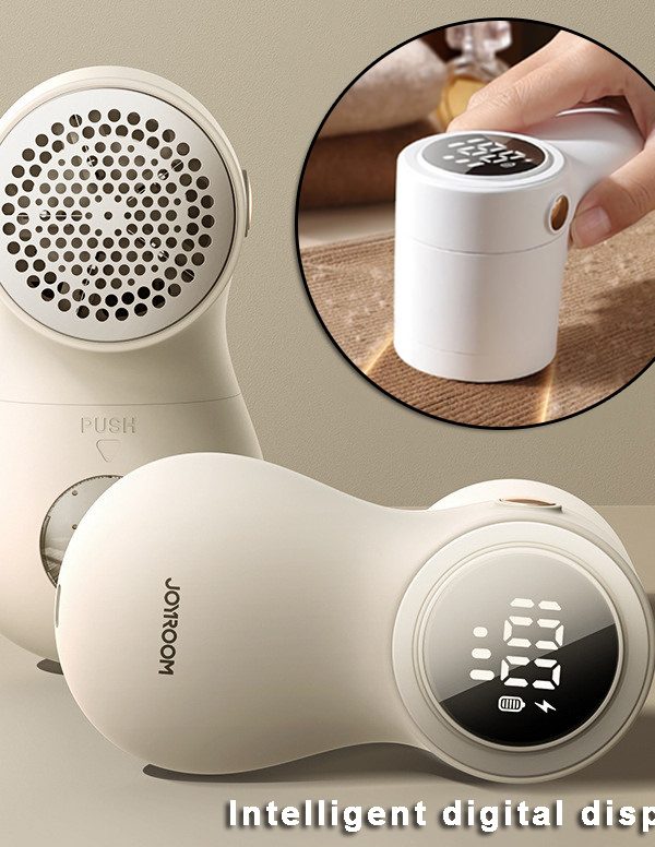 مزيل الوبر الجديد، ماكينة تشذيب كرات الشعر الكهربائية، شاشة LED رقمية ذكية، شحن USB، محمولة، احترافية، سريعة الاستخدام، للاستخدام المنزلي