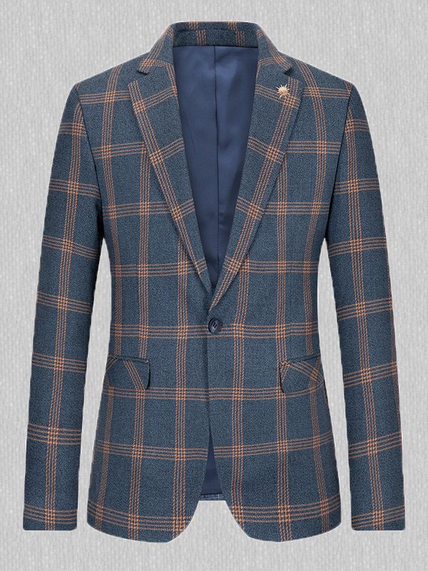 Men's Trendy Slim Fit Small Business Suit Casual Handsome Coat