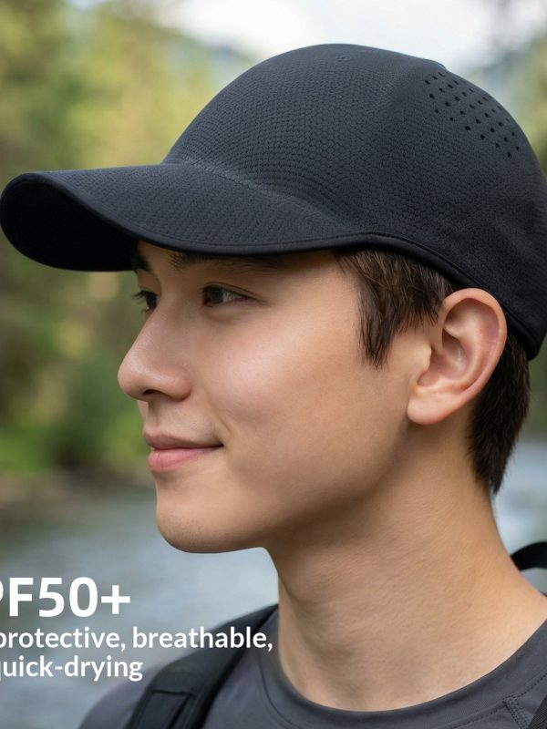 Baseball Cap Simple Versatile Breathable Design For Mens Outdoor Sports