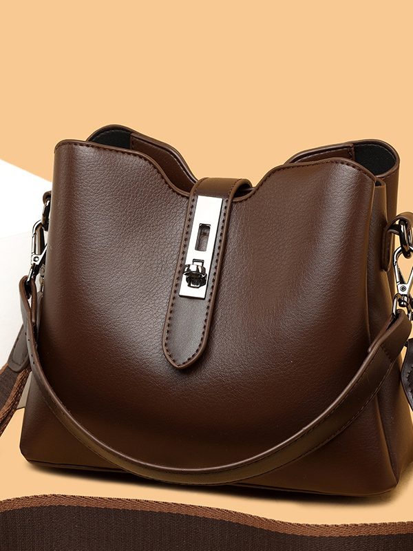 حقيبة دلو مزخرفة للنساء، موسم ربيع وصيف جديد، بملمس فاخر