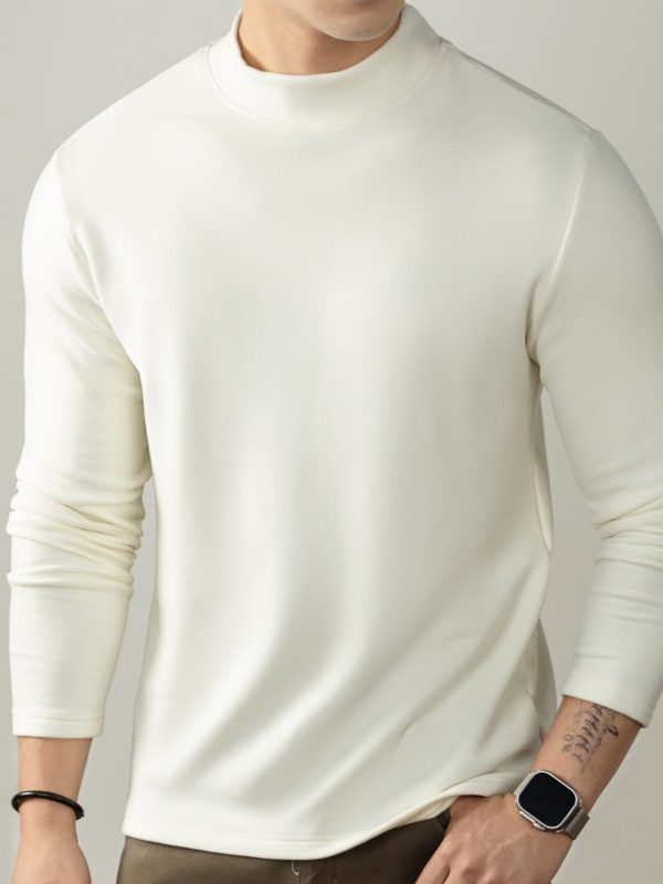 Warm Thickened Slim-fit Long-sleeve Men's Undershirt