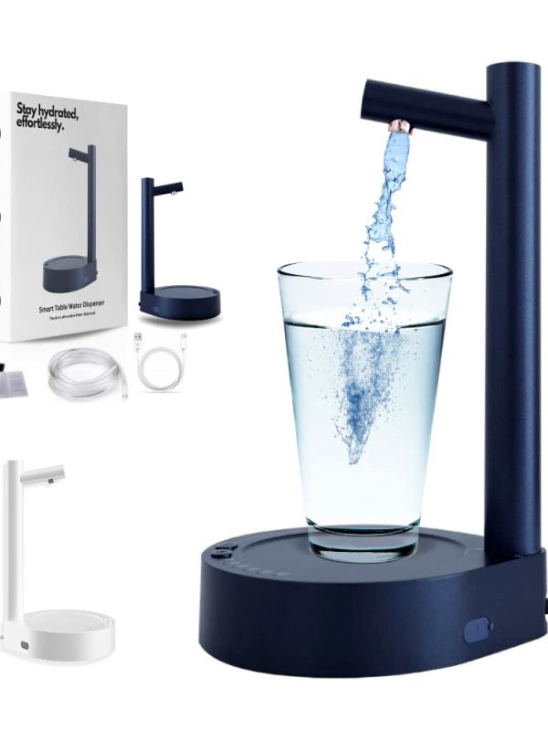Desk Dispenser Electric Water Gallon Automatic Water Bottle Dispenser Rechargeable Water Dispenser