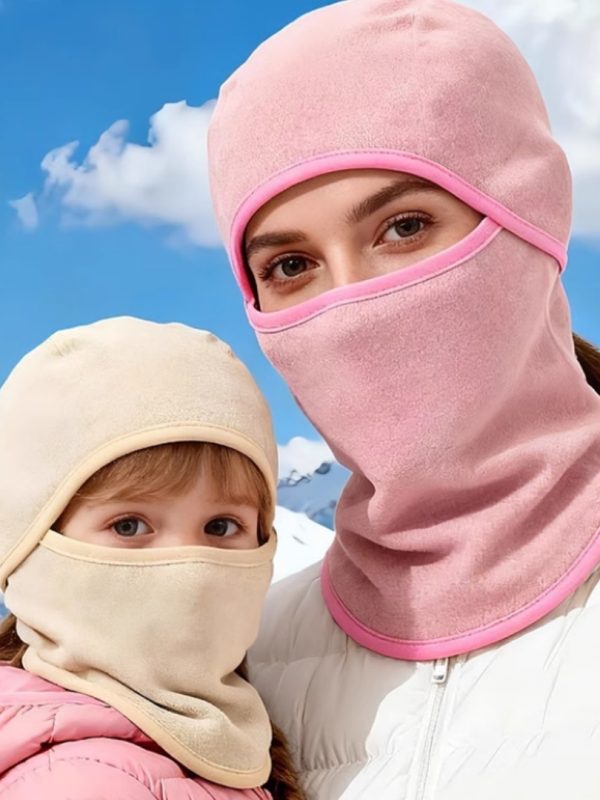 Thickened Cycling Headgear, Warm And Protects The Entire Face, Multi-purpose, Family Style.