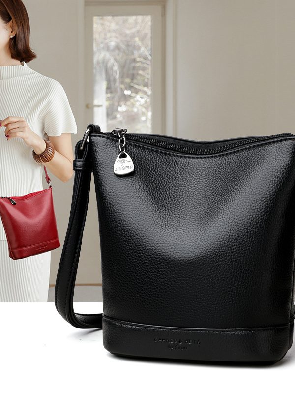 High-end Versatile Casual Leather Crossbody Spacious And Stylish Mom Bag