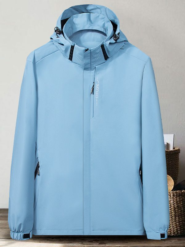 Thin Shell Jacket Waterproof Windbreaker Jacket