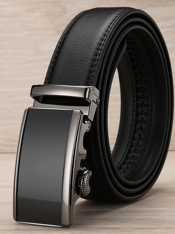 Mens Stylish Versatile And Trendy Business Leather Belt