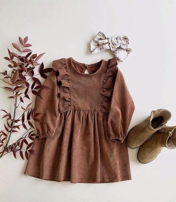 فستان واسع بقصة حرف A