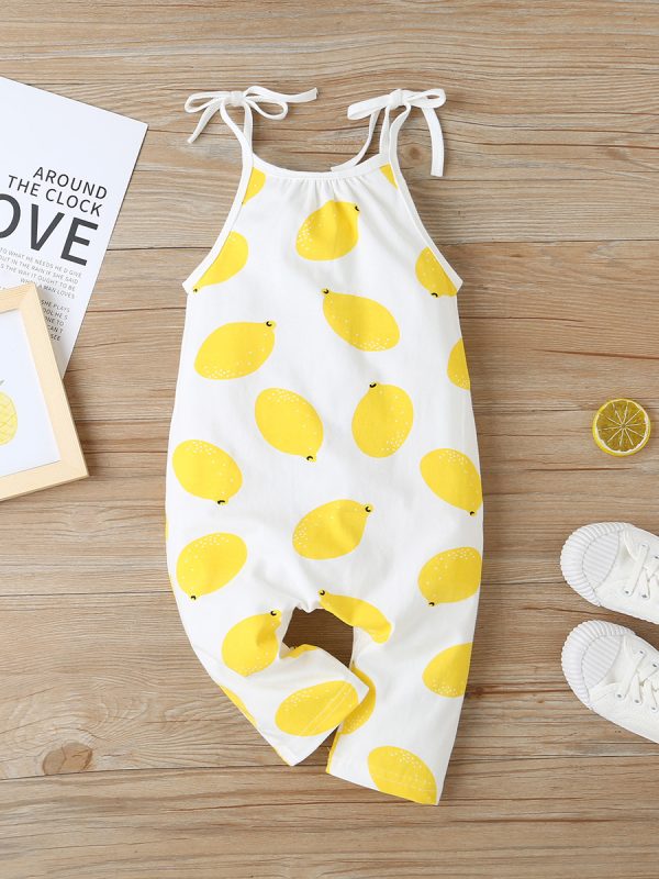 Children's Clothing Ins Girls One-Piece Overalls Summer New Korean Casual Children