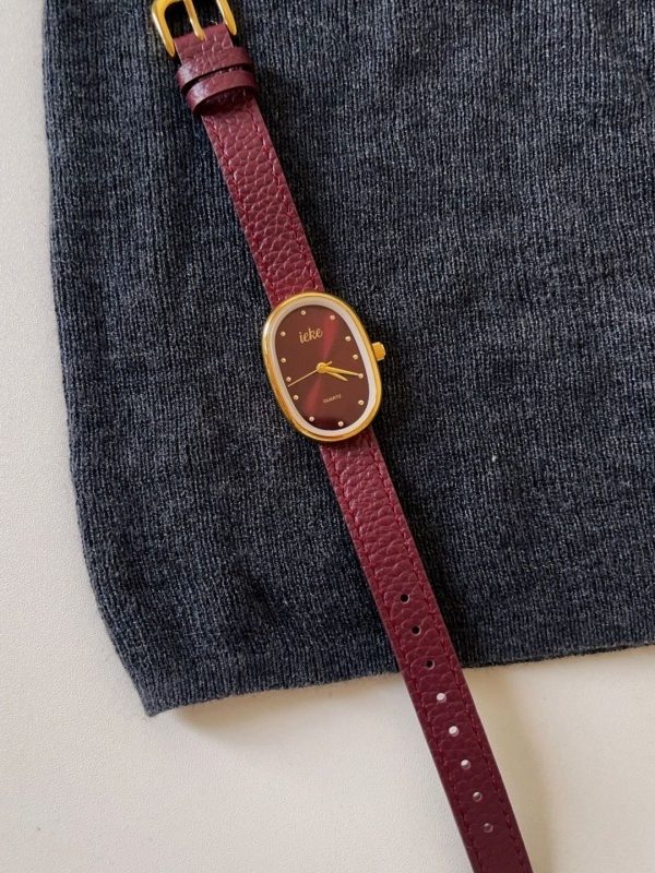 Best-selling Ankla Red New Year Watch For Women Vintage Style