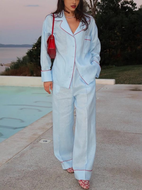 Simple Relaxed Fit And Comfortable Womens Suit