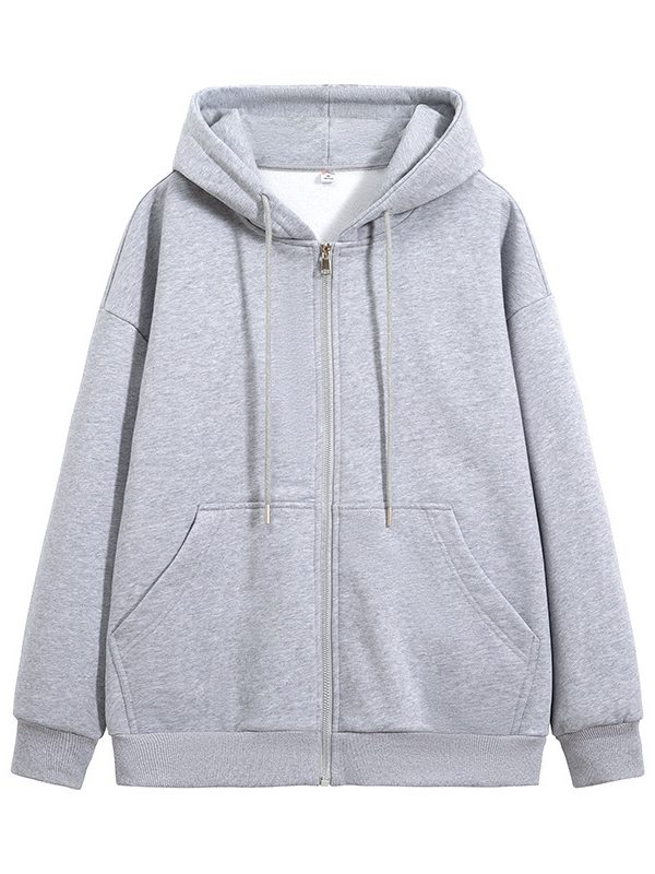 شورت سباحة رجالي فاخر بسحاب مزدوج وأكمام طويلة بلون موحد