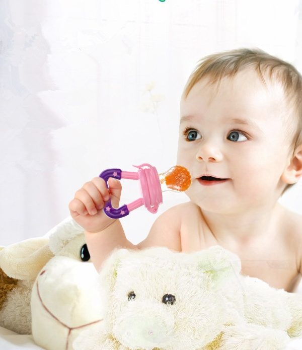 New Baby Silicone Pacifier, Encapsulated To Soothe Complementary Food Feeding Artifact