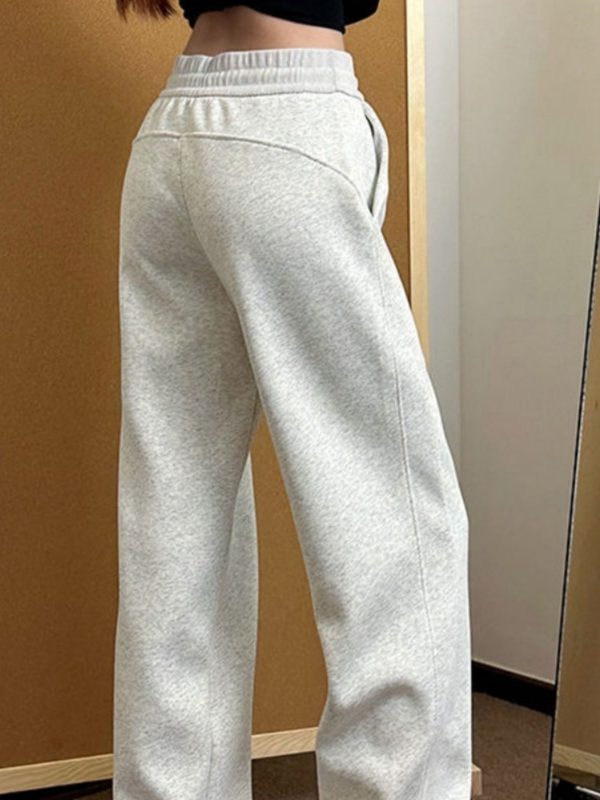 Womens New FallWinter American-Style Casual Sport Sweatpants
