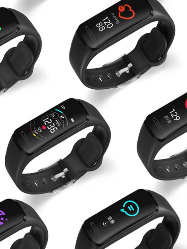 Continuous Heart Rate Monitoring Temperature And Blood Pressure Sleep Adult Sports Bracelet