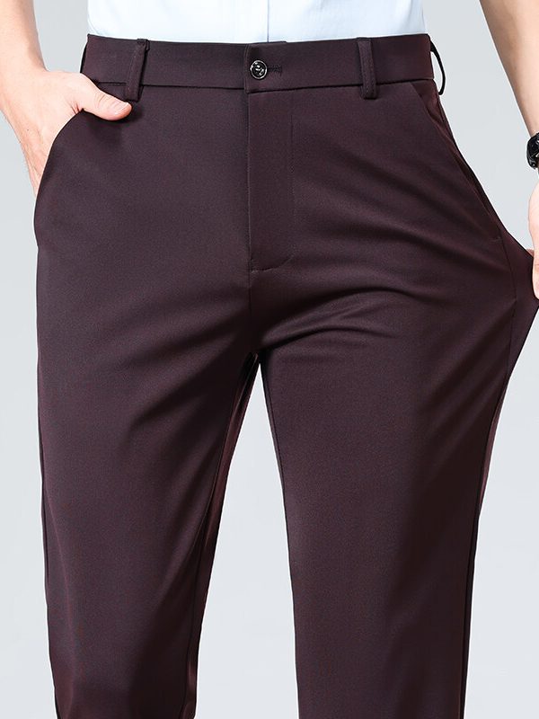Men's Casual Trousers Business Trousers Loose