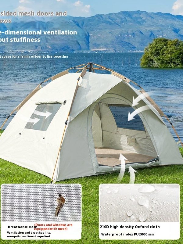 Outdoor Portable Folding Automatic Camping Tent