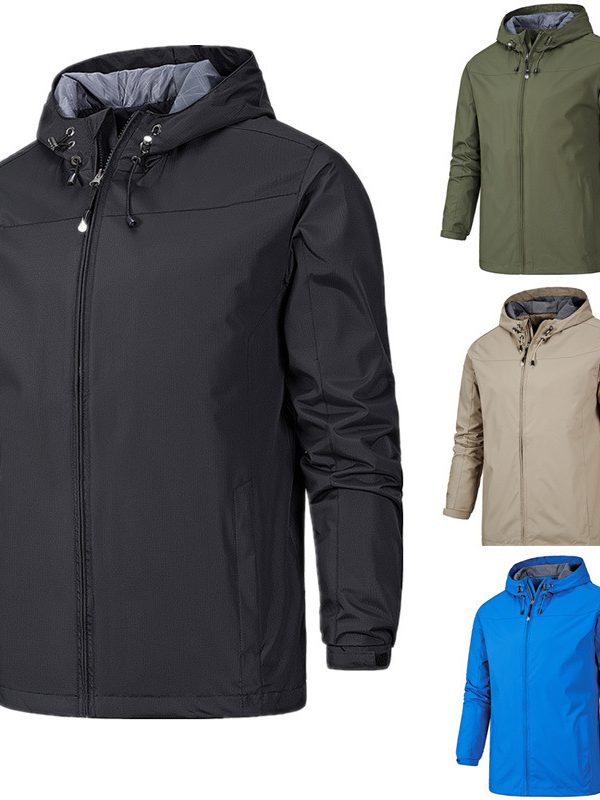 Outdoor Windproof And Waterproof All Season Mountaineering Jacket Jacket For Men