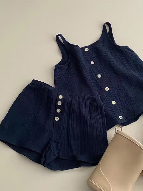 Fashion Personality Shorts Girls Suit