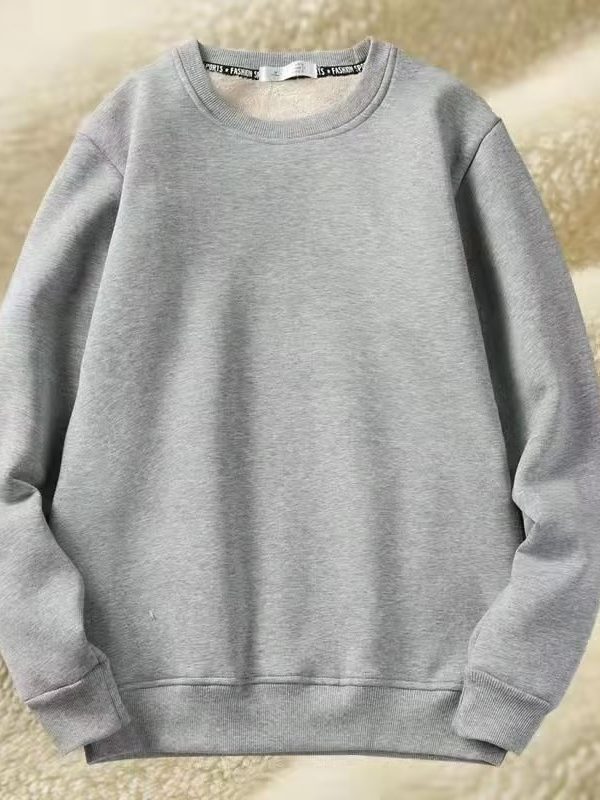 هودي رجالي دافئ من صوف الحملان، مناسب للإطلالات الكاجوال