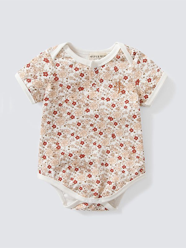 ملابس أطفال حديثي الولادة، بدلة أطفال قصيرة الأكمام بتصميم مثلث، ملابس أطفال، بدلة أطفال