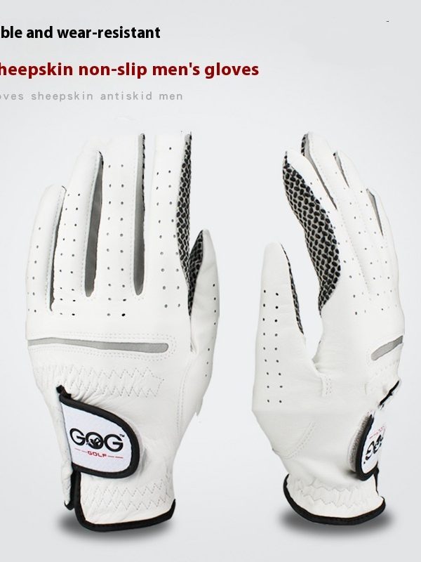 Golf Gloves Men's Sheepskin Leather